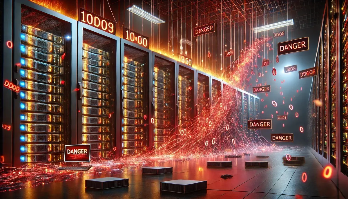 Los ataques DDoS crecen más de un 30% en 2024
